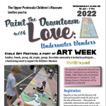 Paint The Downtown With Love Chalk Art Festival